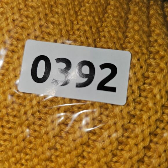Divided Mustard Color, Fall, Soft Sweater, Ribbed Knit, Crewneck, Medium - Picture 9 of 9